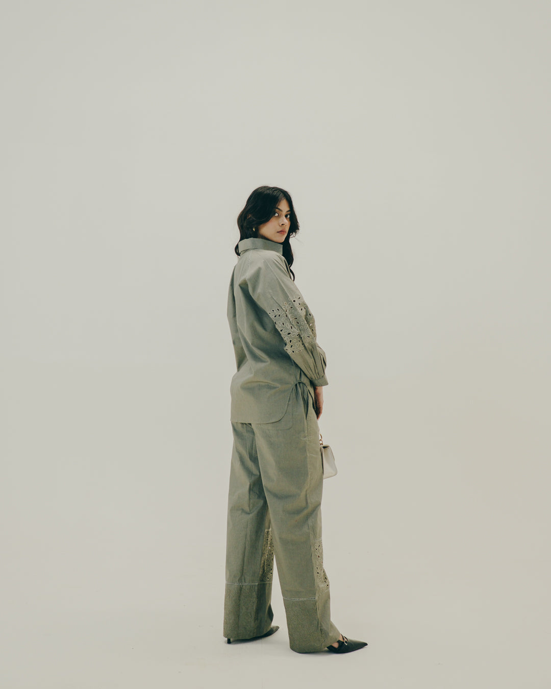 Cotton Cutwork Co-ord