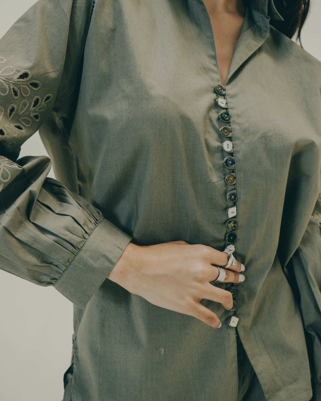 Cotton Cutwork Co-ord