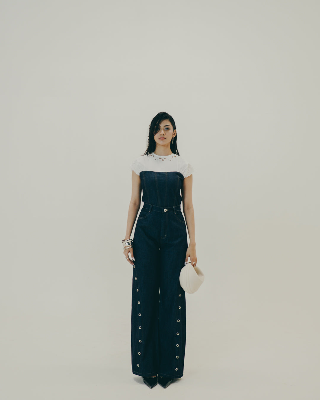 Deep Indigo Rivet Pants