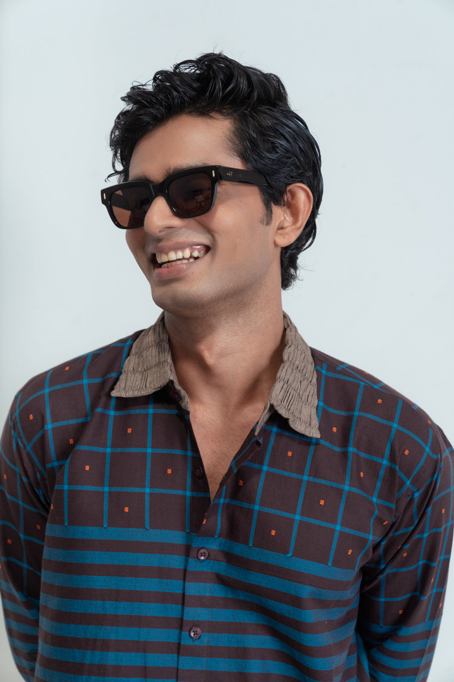 Grid Stripe Shirt
