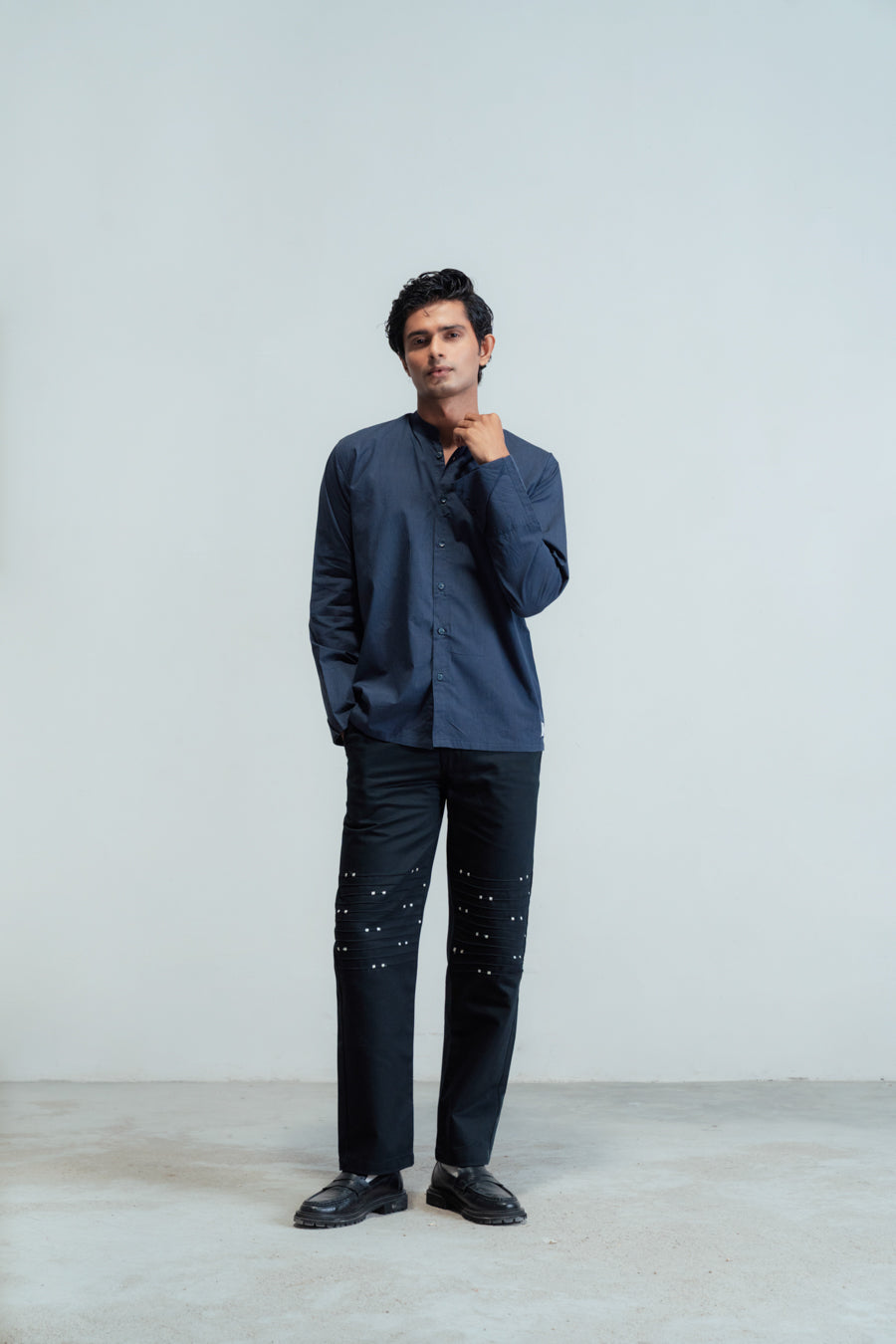 Navy Studio Shirt