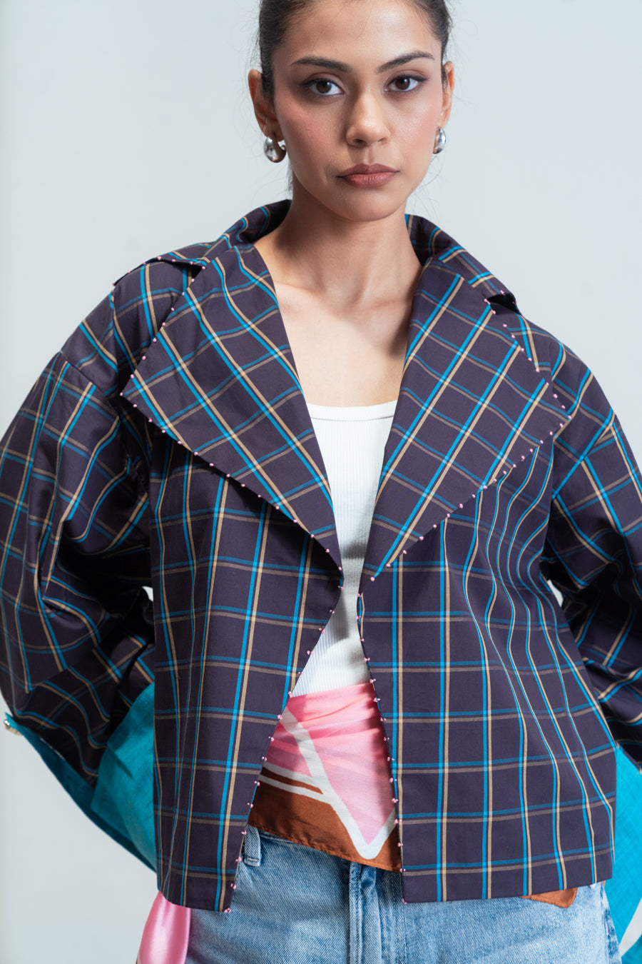 Aubergine Crop Trench