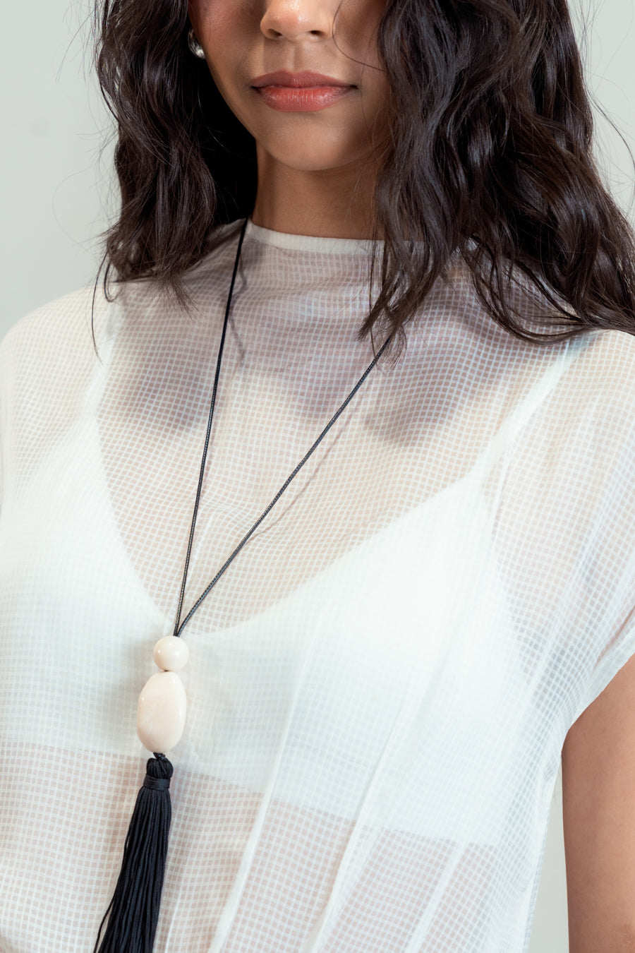 Sheer Overlay Top