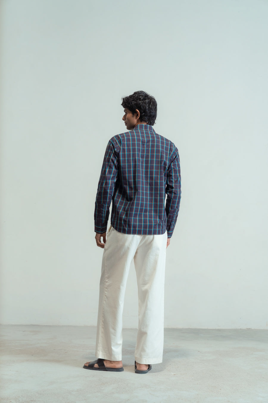 Aubergine Embroidered Shirt