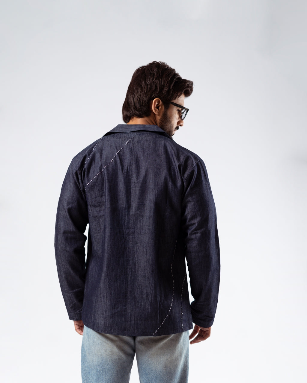 Indigo Heirloom Blazer