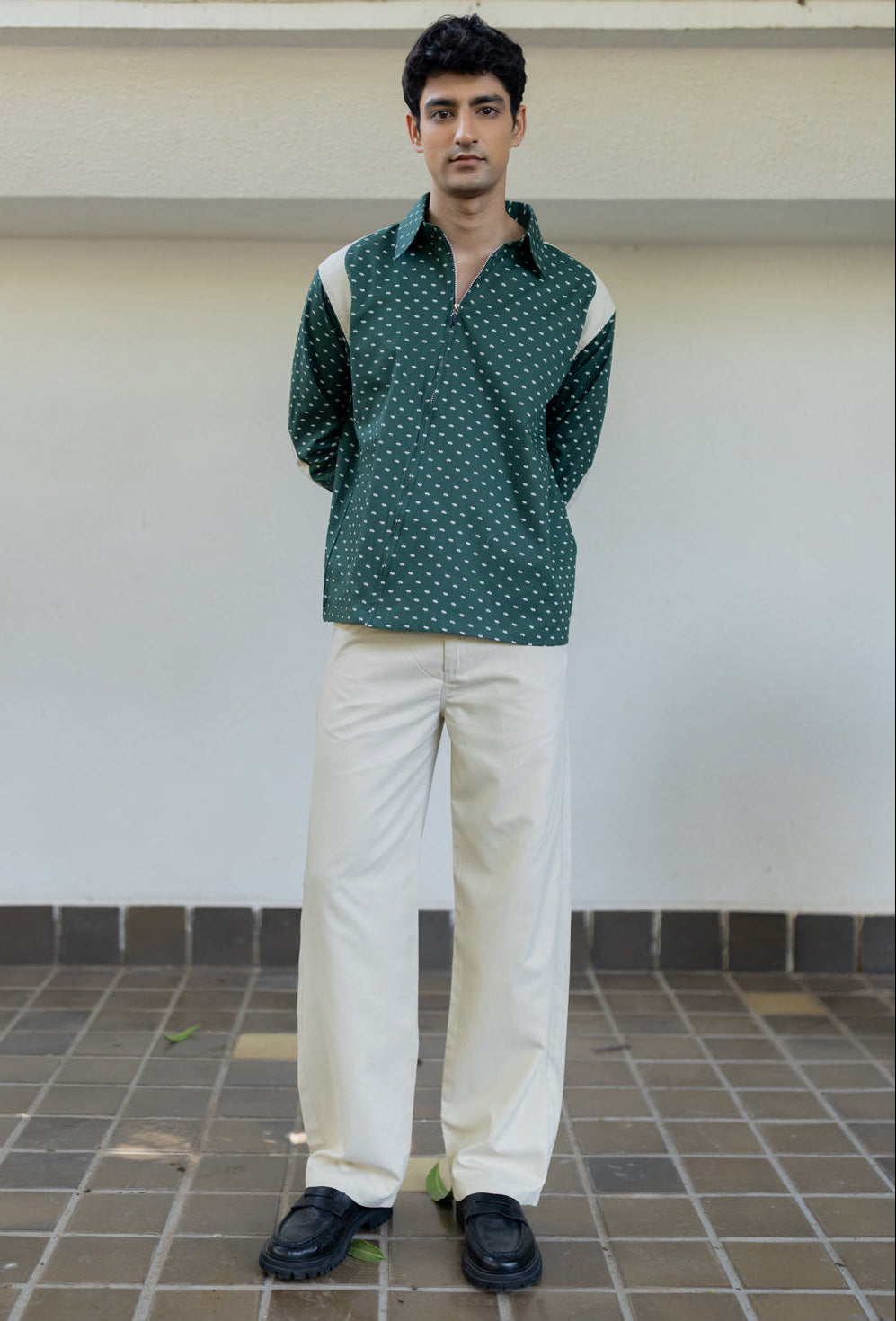 Valley asymmetric shirt