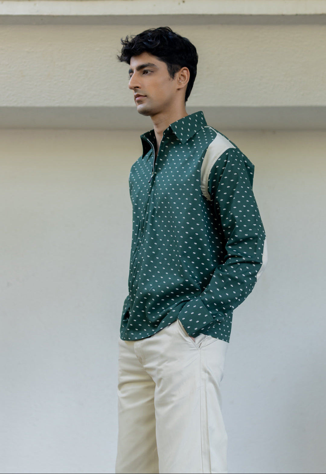 Valley asymmetric shirt