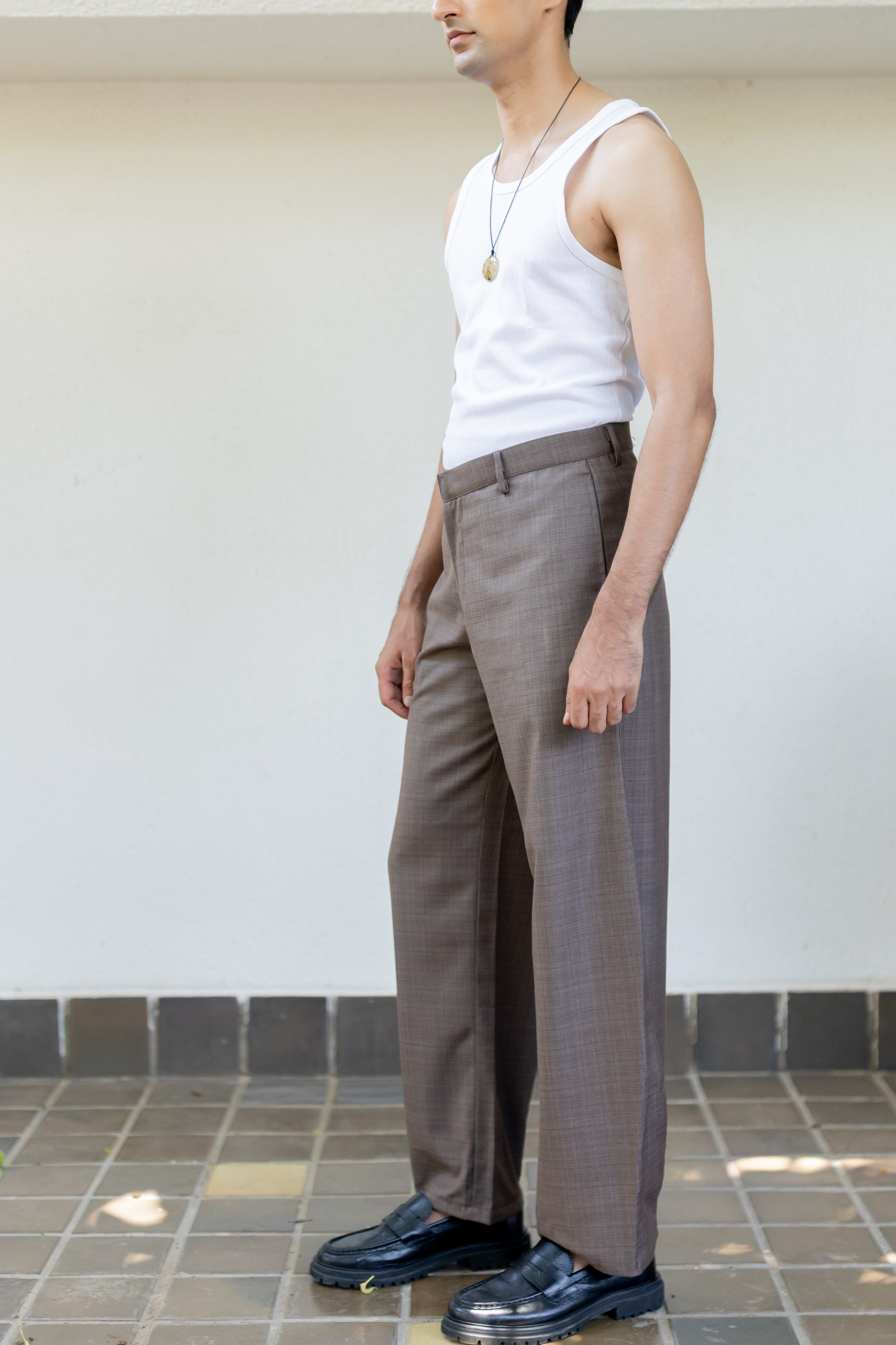 Arc formal trousers