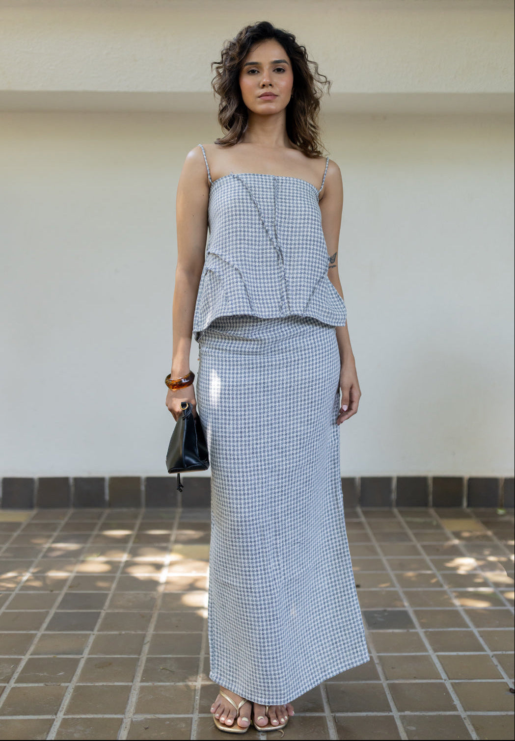 Isla Gingham co-ord