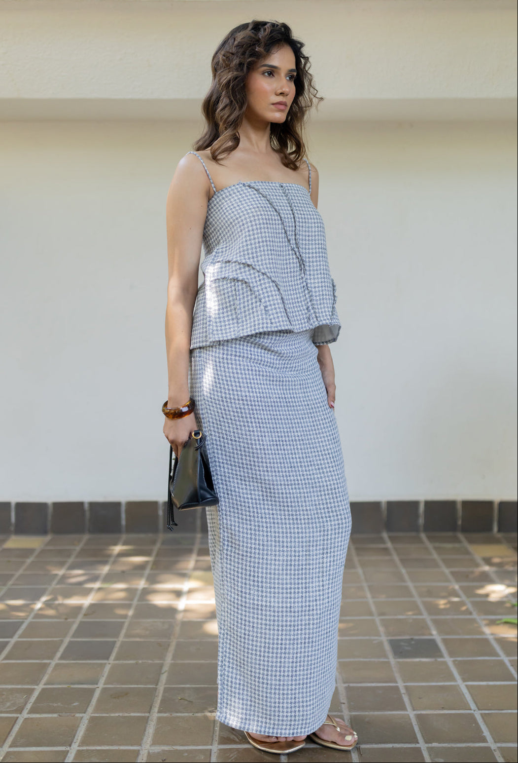 Isla Gingham co-ord