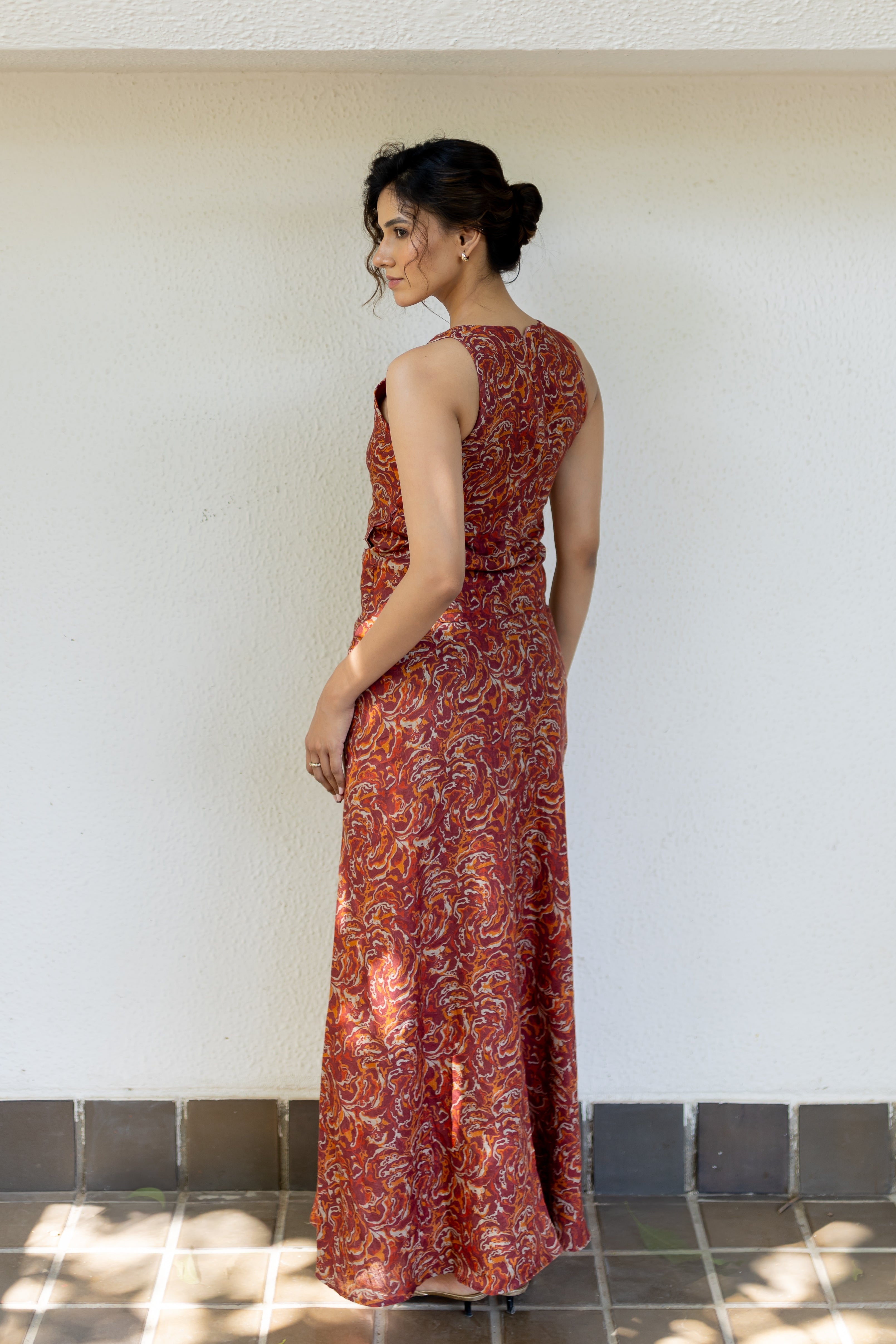 Ember linen dress