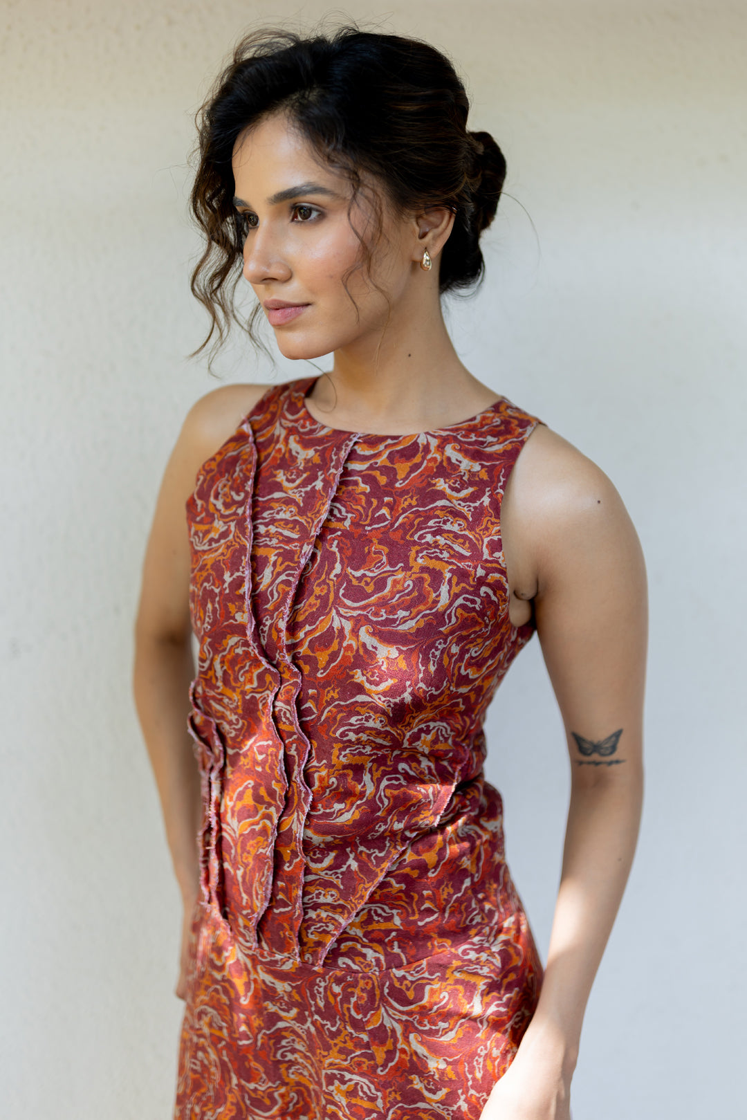 Ember linen dress