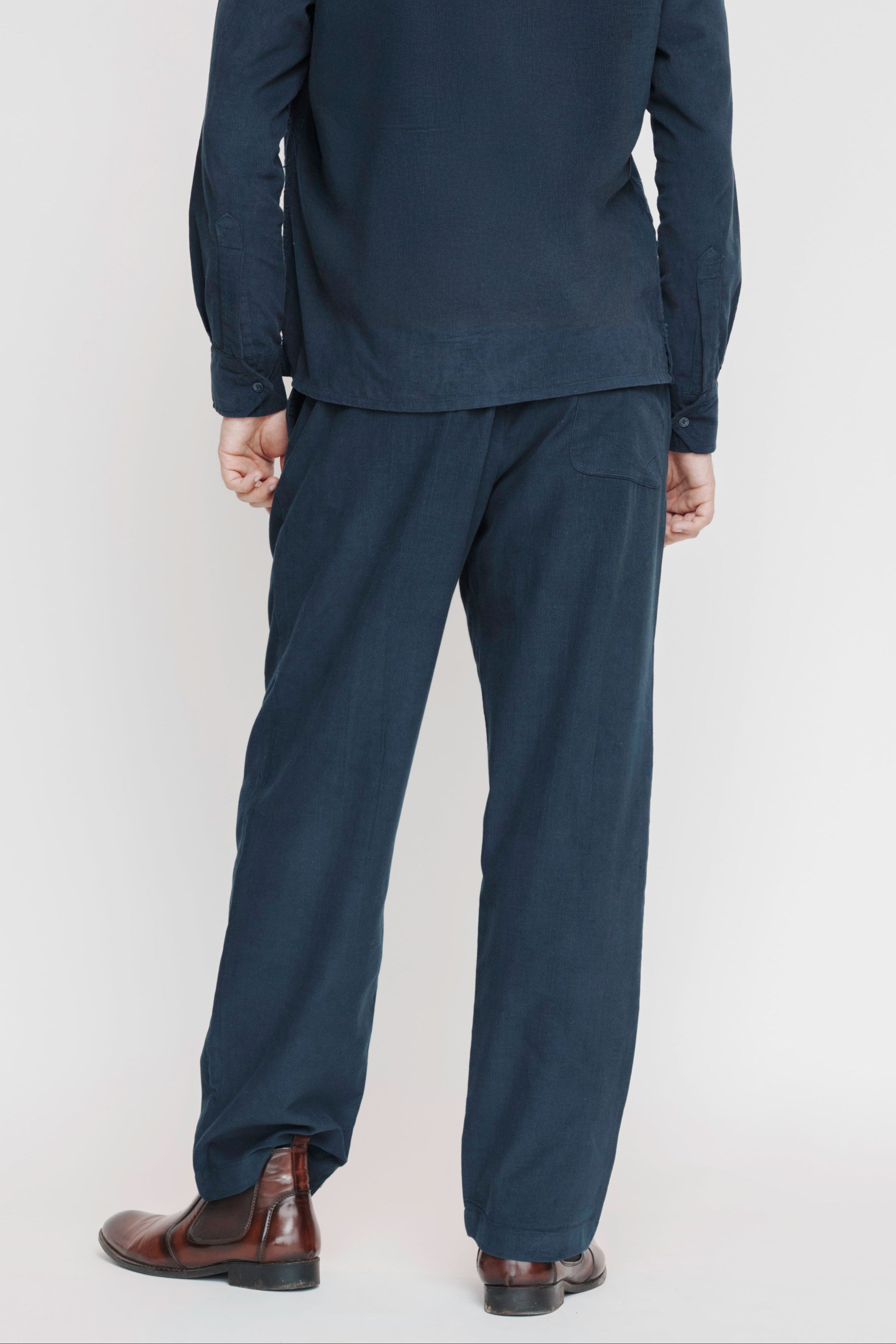 Midnight Blue Corduroy Pants