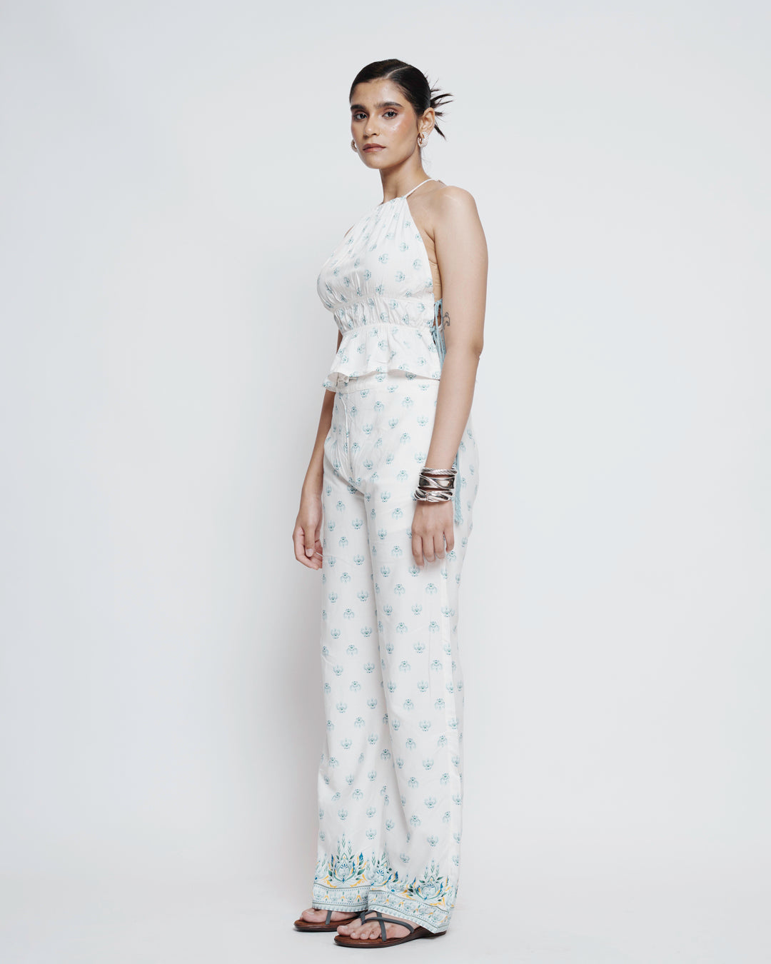 Ivory Printed Coord Set